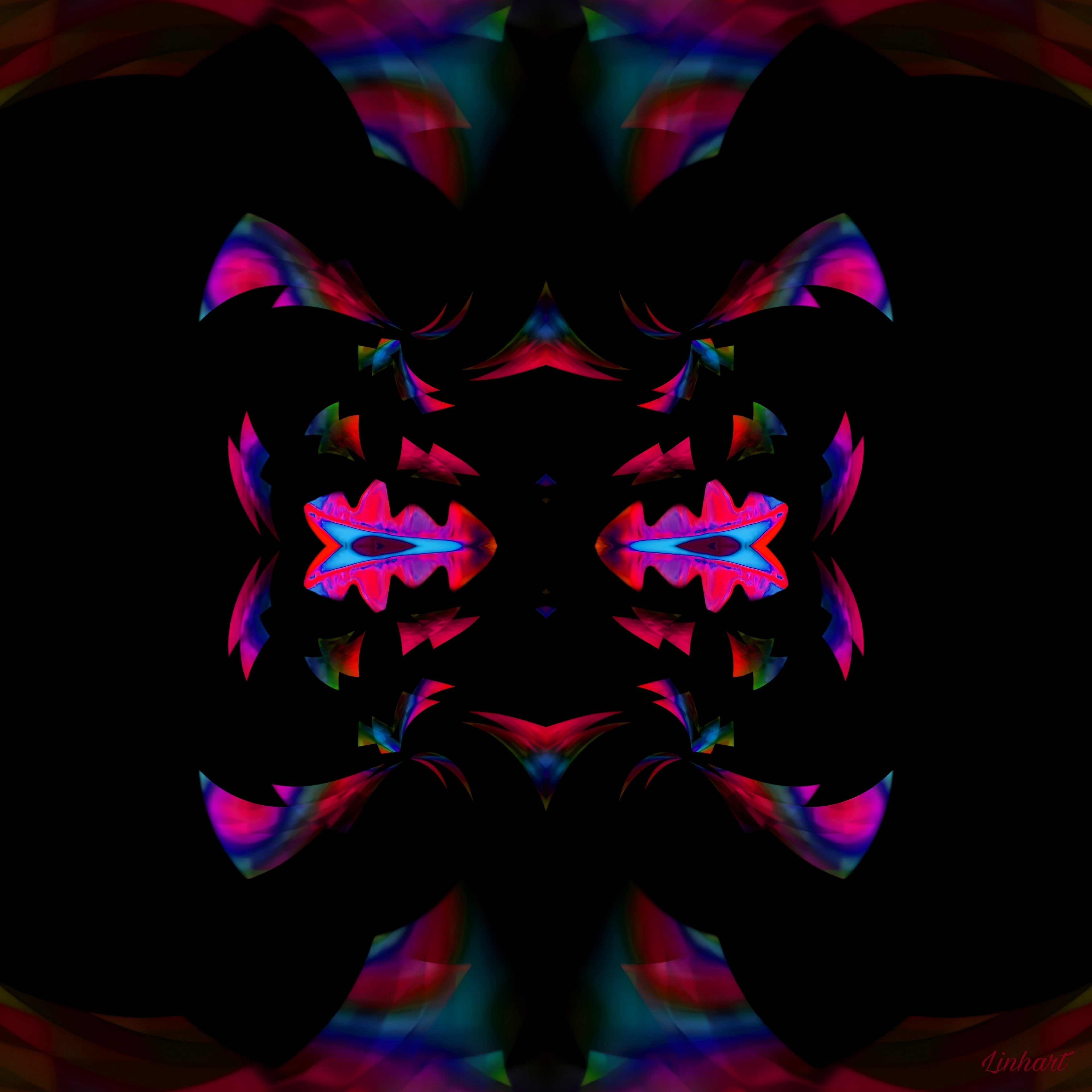 Prismatic visage