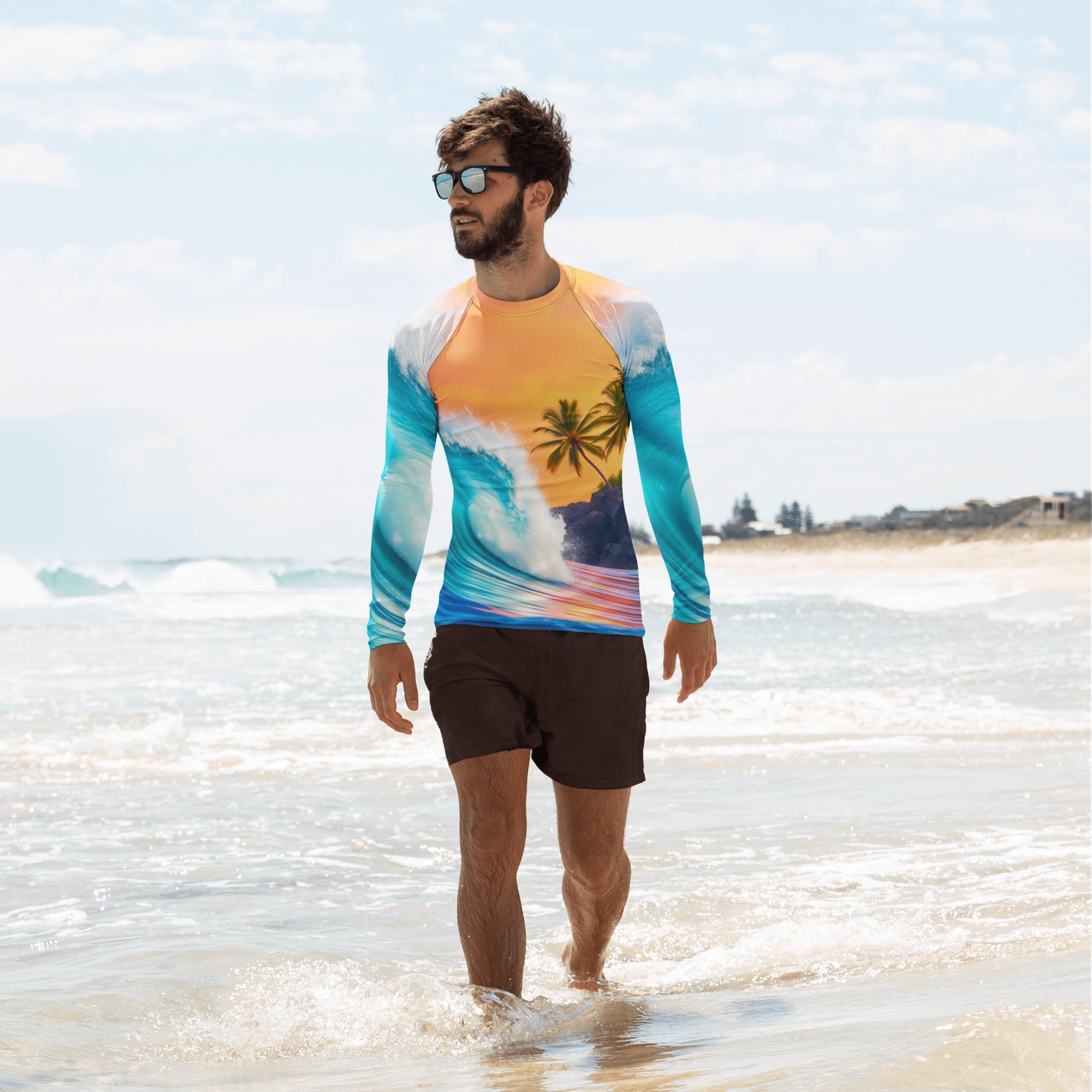 Men's rash guards