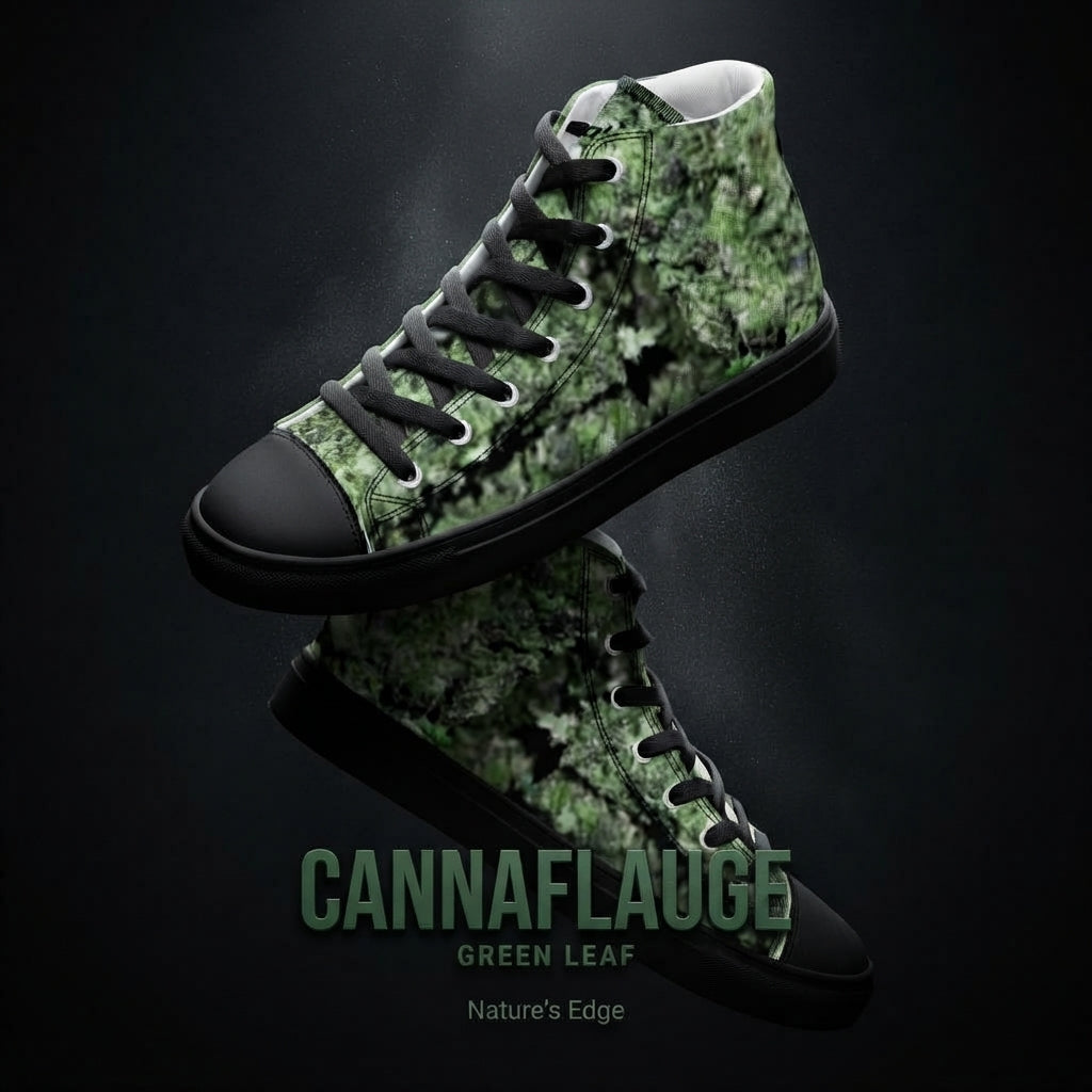 Men's high tops: Cannaflage
