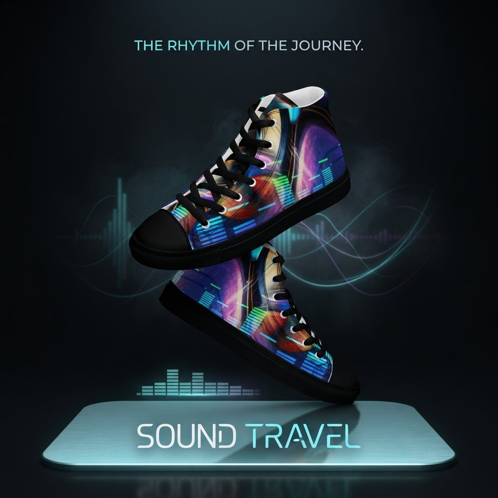 Men's high tops: Sound travel