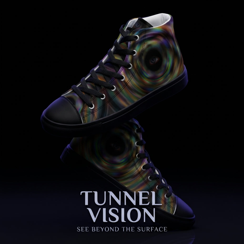 Men's high tops: Tunnel vision