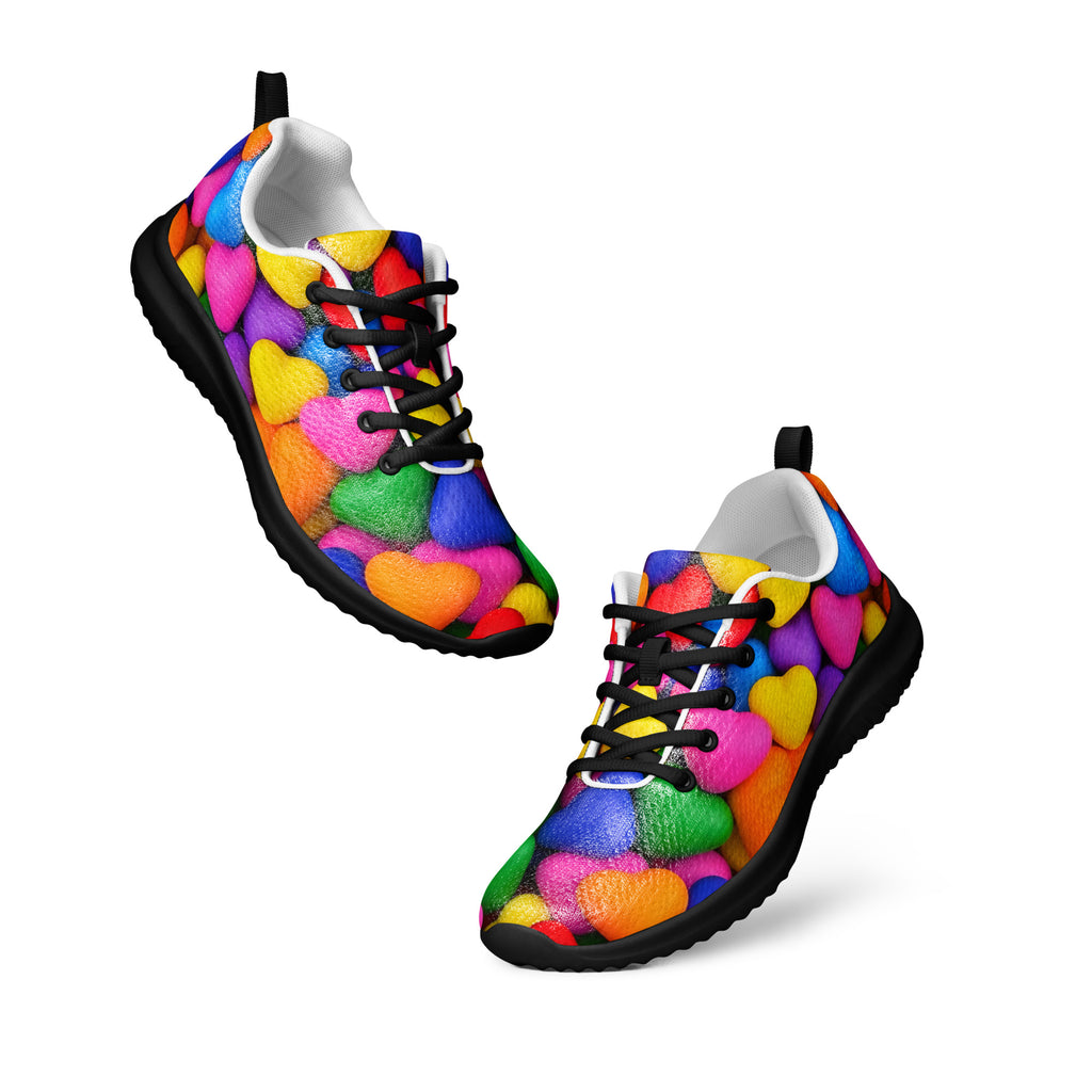 Women’s athletic shoes: Candy Hearts